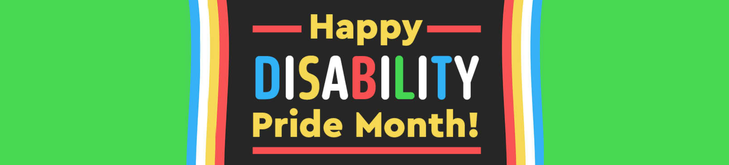 Books to celebrate disability pride month