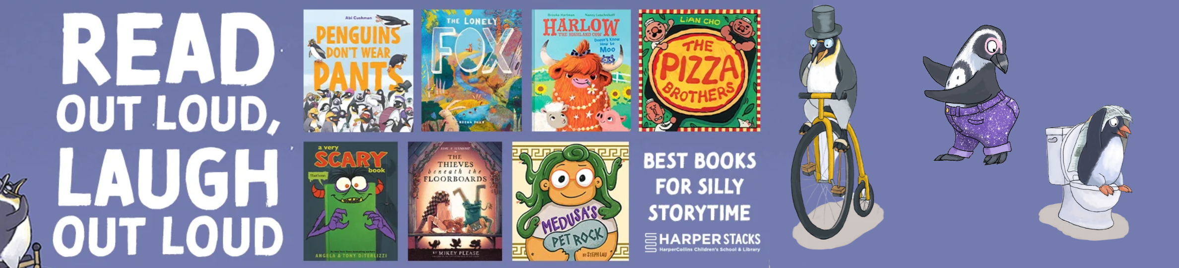 read out loud, laugh out loud picture books silly storytime